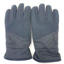 Spyder Mens Gloves Black Knit Conduct Style Fits Like Large Winter Touchscreen