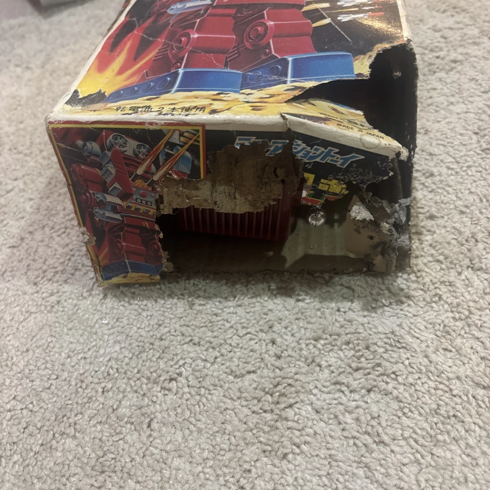 Horikawa Toy Vintage Electric Tin Robot Jumbo Mars King Red New Action Toy Read - Image 2 of 4