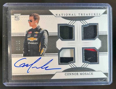 2024 National Treasures Connor Mosack Quad Race Gear Graphs RC Patch Auto #09/49