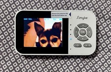 Simyke Video Baby Monitor with Camera No WiFi 1200ft Long Range, 2.8" Plug  ...