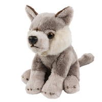 Kuscheltier Wolf Sitzend 15 Cm PlüSchtier PlüSchwolf Stofftier