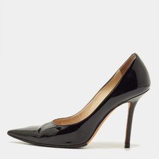 Jimmy Choo Romy Size 36 Black Patent Leather Pumps