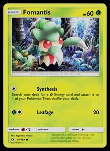 Fomantis 14/149 Sun & Moon Base Set Common