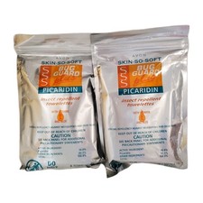 Avon Skin so Soft Bug Guard Picaridin Insect Repellent 8 Towelettes - 2 Pack New