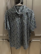 Rhoback Performance Golf Polo Shirt Black The Beach Bar Neon Men  s Medium