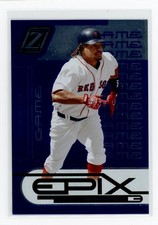 2005 Donruss Zenith #E-6 Manny Ramirez Epix Play Purple #/350