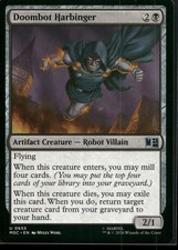 Doombot Harbinger 655 Commander: Marvel Magic: The Gathering casi nuevo