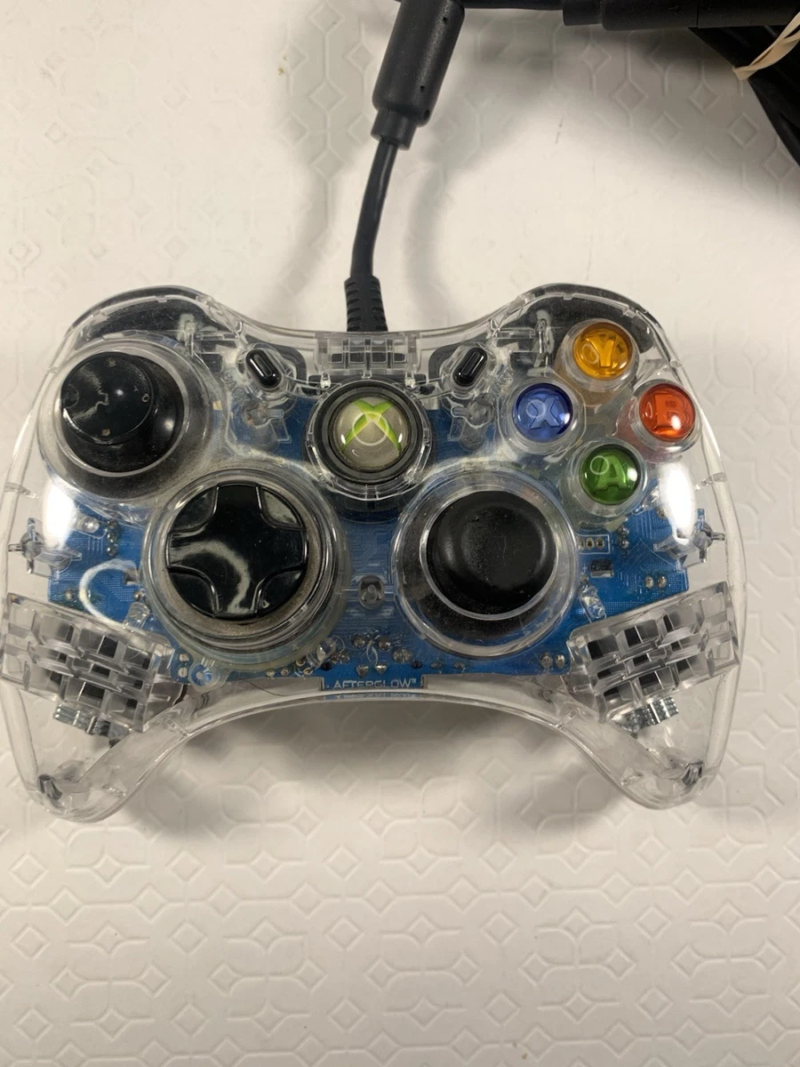 Clear Controllers AfterGlow for Microsoft Xbox 360 for sale | eBay