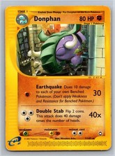 Donphan 7/147 Rare Aquapolis Pokemon Heavily Played