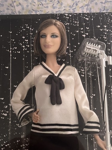 Barbra Streisand Barbie Doll Pink Label Pop Culture Collection Mattel N6574