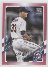 2021 Topps Update Mother's Day Hot Pink 49/50 JA Happ #US126 s1i