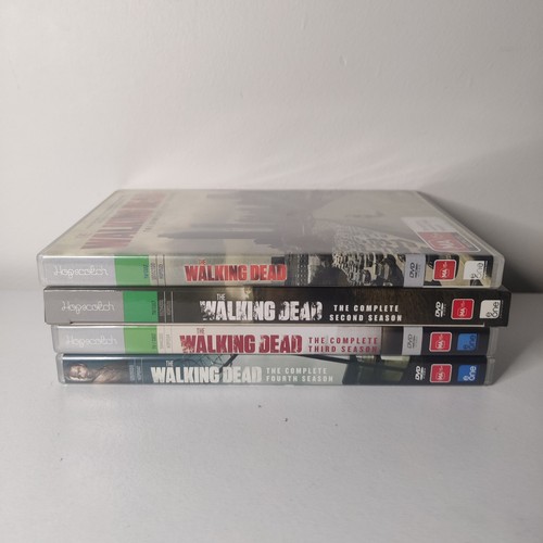The Walking Dead Season 1-4 DVD Set Series 1 2 3 4 Like New Region 4 - Picture 2 of 6
