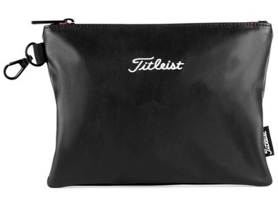 Titleist Travel Gear Professional Zippered Golf Pouch Black