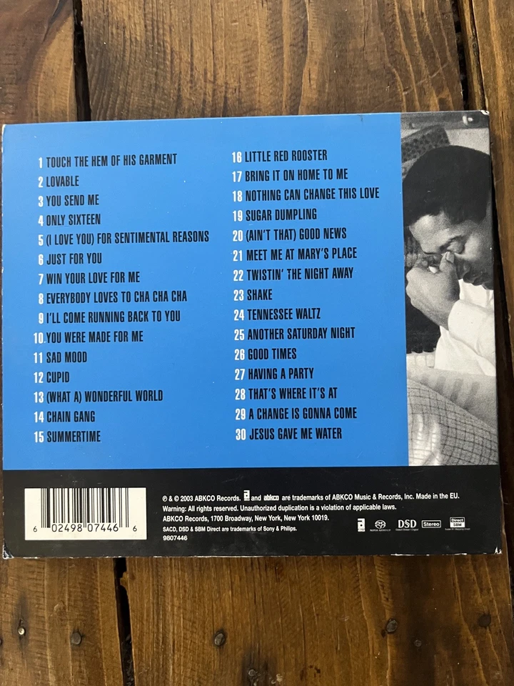 Sam Cooke - Portrait Of A Legend 1951-1964 (CD, 2003) Digibook - Image 2 of 3