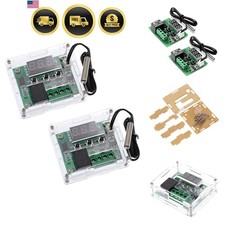 2pcs W1209 with Case 12V DC Digital Temperature Controller Board Micro Digita...