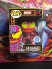 Funko Pop Marvel Black Light Exclusive Carnage Figurine (678)