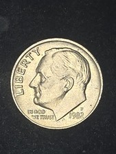 1982 P Roosevelt Dime Circulated