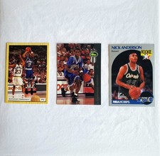 Anfernee Hardaway/Nick Anderson Rookie Cards Classic Games NBA Hoops Lot Of 3
