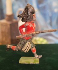 Britains Lead Toy Soldier Seaforth Highlanders Charging