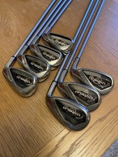 Ladies Callaway Golf Iron Set 6-PW +SW +AW Right Handed, Graphite Shafts