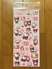 Hello Kitty Resin Sticker with Glitter, Sanrio Characters, New