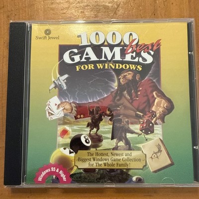 1000 Best Games for Windows (Swift Jewel, 95/98/NT, PC CD-ROM