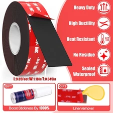Heavy Duty Double Sided Mounting Tape Made of 3M VHB Weatherproof Removable No