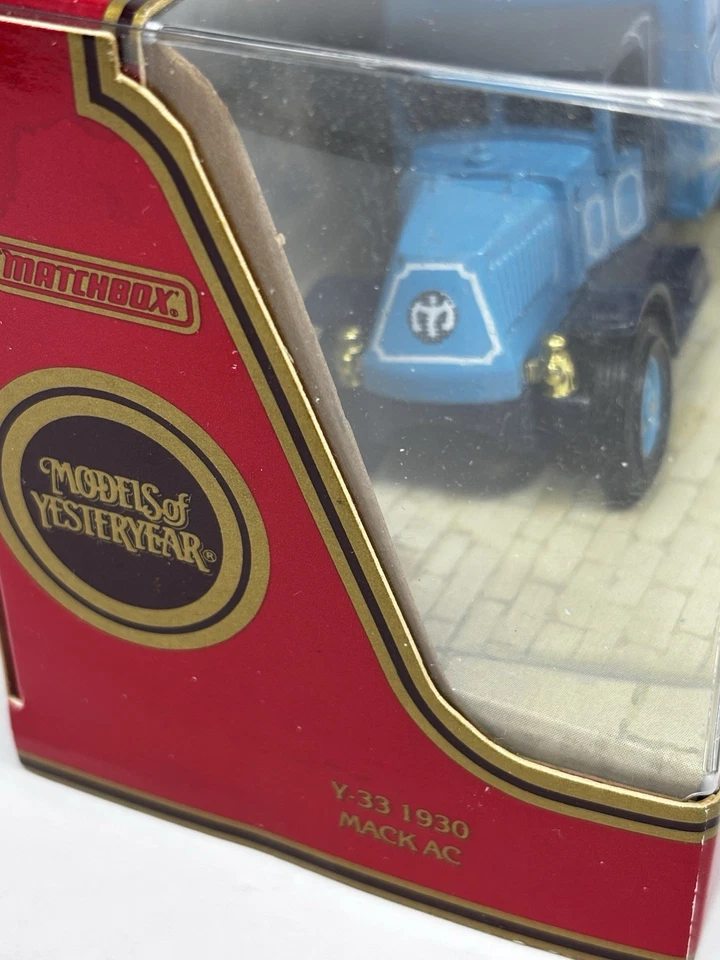 Matchbox Y-33 - 1930 Mack AC Van Goodyear Models of Yesteryear VTG - Image 2 of 4