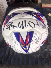 Signed Mitre Football.