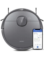 Ecovacs Deebot T8 Robot Vacuum and Mop Cleaner, Precise Laser Navigation, Mul...