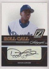 2005 Donruss Zenith Roll Call Devon Lowery #RC-27 Auto 0q3