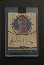 2012-13 Panini Threads Anthony Davis RC Rookie On-Card Auto #201 Hornets. rookie card picture