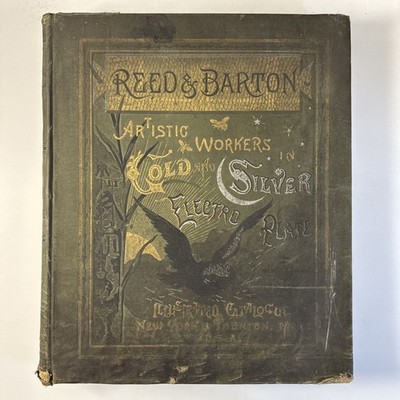 Reed & Barton - Antique 1884 Gold & Silver Illustrated Catalogue - Very Rare