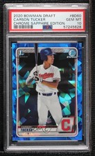2020 Bowman Chrome Draft Sapphire Edition Carson Tucker PSA 10 GEM MT 0nr3