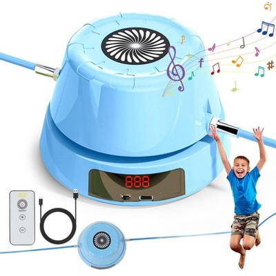 Profi Elektronische Springseilmaschine Jump Rope Machine mit Fernbedienung DHL