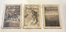Pearson’s Magazine 1905 Set of 3 Vintage Issues #3 - 5