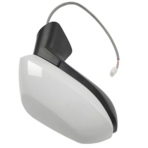 Passenger Side Mirror for 2020-2024 TOYOTA COROLLA Power NonHeated Painted White