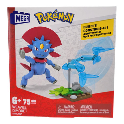 MEGA Construx Pokémon Weavile Dimoret 75 Piece Power Pack Set HTJ02