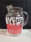 Vintage Libbey Pitcher W/ 5 Juice Glasses 4 3/4 Inch MCM