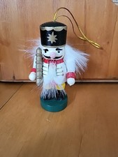 Miniaturowy dziadek do orzechów Rudawy Sztuka drewna Sztuka ludowa Ręcznie robiony