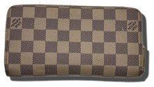LOUIS VUITTON Zippy Wallet Damier Azur Wallet 8429