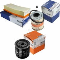 Mahle / Knecht Kraftstofffilter KX 206D Luftfilter LX 477 ÖLfilter OC 223