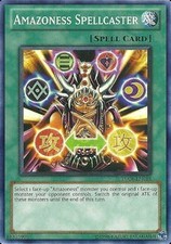 YuGiOh Amazoness Spellcaster TU04-EN018 Common Englisch Excellent unl.