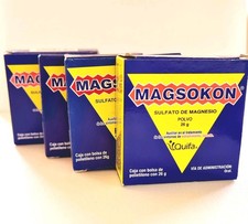 X4 Magsokon sulfato de magnesio 26gr Each Laxante salino