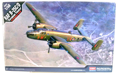 Academy 1:48 North American B-25C/D Mitchell Medium Bomber no. 12339 ~ Sealed