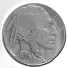 1936 S Buffalo Five Cents 5 Cent 5C NICKEL FINE GRADE KM#134 EB#2847.1