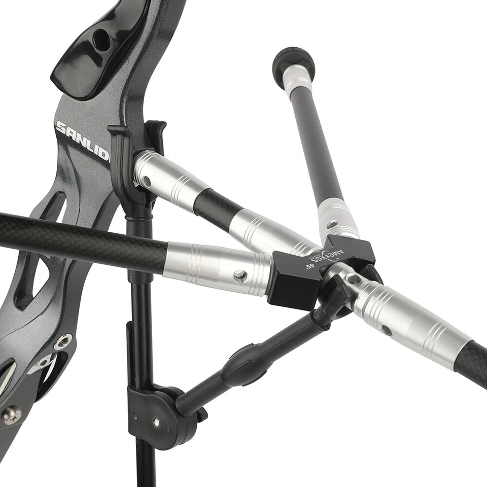 Kit de barra de equilíbrio estabilizador de arco 28" 30" vara 3K carbono arco e flecha curva caça - Imagem 4 de 4