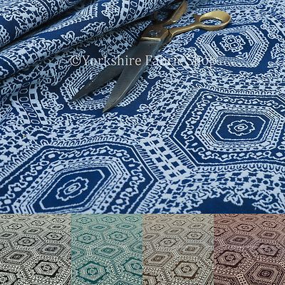 Neu Flachgewebe Chenille Einrichtung Polsterstoff Neu Medaillon Kelim Muster