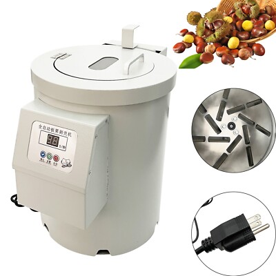220V 580W Automatic Chestnut Sheller Electric 14Blades Chestnut Kernel Peeler