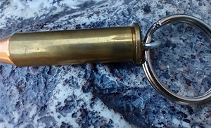 Hornady 35MM Super Mag BULLET Novelty KEY CHAIN KEY RING